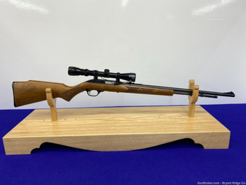 1998 Marlin 60 .22LR Blue 22" *CHECKERED LAMINATED FINISHED WALNUT STOCK*
