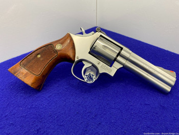 1989 Smith & Wesson 686-3 .357 Stainless 4"*AWESOME DOUBLE ACTION REVOLVER*