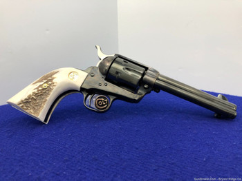 1996 Colt SAA .38-40 4 3/4" *ICONIC SINGLE ACTION REVOLVER* Genuine Stag