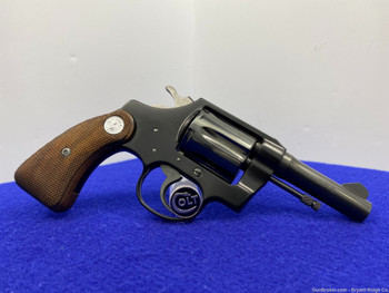 1969 Colt Cobra .38 Sp Blue 3" *ULTRA RARE 3" MODEL* Stunning Piece 