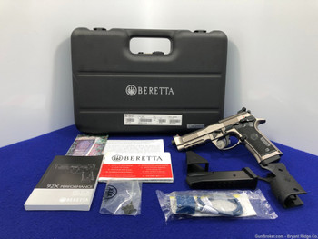 2021 Beretta 92X Performance 9mm Para 4.9" *FEATURES SILVER NISTAN FINISH*