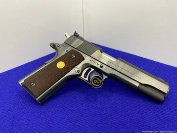 1968 Colt National Match .45acp 5" *DESIRABLE PRE-70 SERIES MODEL* Mint!