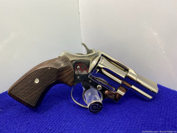 1976 Colt Detective Special .38 Spl 2" *FOURTH ISSUE FACTORY NICKLE MODEL*