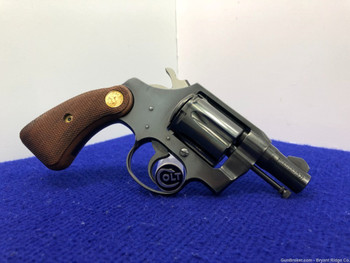 1969 Colt Detective Special .38 Sp Blue 2" *AMAZING THIRD ISSUE EXAMPLE* 