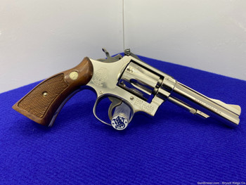 1981 Smith Wesson 15-4 .38spl Nickel 4" *ABSOLUTELY GORGEOUS PIECE*
