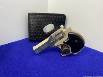 High Standard Derringer .22 Mag Nickel 3.5" *GORGEOUS POCKET PISTOL*
