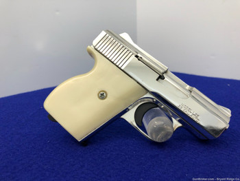 Lorcin L25 .25 ACP Chrome 2.4"*COMPACT SEMI-AUTOMATIC SINGLE ACTION PISTOL*
