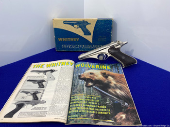 Whitney Wolverine .22 LR 4 5/8" *EXTREMELY RARE & DESIRABLE NICKEL MODEL*
