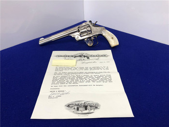 Smith Wesson 44 Double Action .44 Nickel 6 1/2" *DESIRABLE FIRST MODEL*
