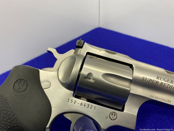 2011 Ruger Super Redhawk .44 Mag Stainless 7.5" *DESIRABLE REVOLVER*
