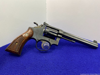 Smith Wesson Pre-Model 14 .38 Spl Blue 6" *GORGEOUS CLASSIC REVOLVER*