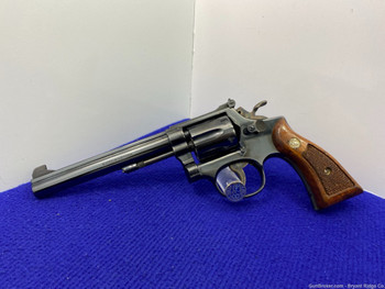 Smith Wesson Pre-Model 14 .38 Spl Blue 6" *GORGEOUS CLASSIC REVOLVER*