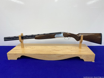 Fausti Caledon 12 Ga Stainless/Blue 28" *GORGEOUS ITALIAN MADE SHOTGUN*
