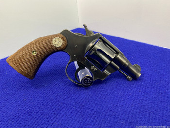 1931 Colt Bankers Special .38 S&W Blue 2" *PRE-WWII DOUBLE ACTION REVOLVER*
