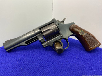 Dan Wesson Model 14 .357 Mag Blue 4" *RIBBED BARREL W/ RECESSED BARREL NUT*
