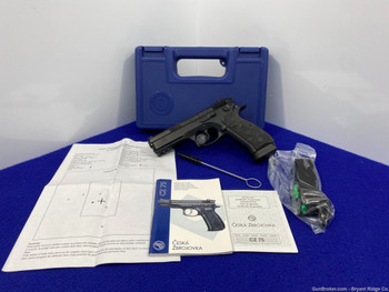 2006 CZ 75 SP-01 Tactical 9mm Black 4 1/2" *INCREDIBLE SEMI-AUTO PISTOL*