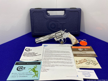 1984 Colt Python *1st PRODUCTION YEAR MODEL* Breathtaking Bright Stainless
