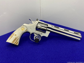 1984 Colt Python *1st PRODUCTION YEAR MODEL* Breathtaking Bright Stainless
