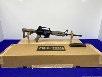 Del-Ton DTI-15 5.56 NATO Blue 16" Black Oxide 16" *LIMITED PRODUCTION MOD*