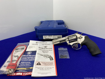 Smith Wesson 617-6 .22LR Stainless 4" *GORGEOUS DOUBLE-ACTION REVOLVER*
