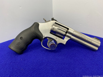 Smith Wesson 617-6 .22LR Stainless 4" *GORGEOUS DOUBLE-ACTION REVOLVER*
