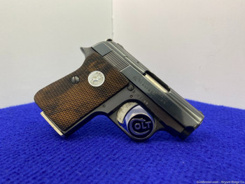 1973 Colt Automatic .25 ACP Blue *AMERICAN ASSEMBLED LAST YEAR PRODUCTION*