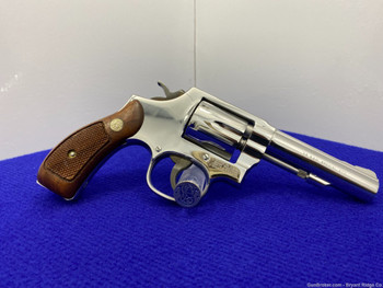 Smith Wesson 64-6 .38spl 4" *ABSOLUTELY GORGEOUS MIRRORED STAINLESS*
