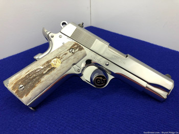 Colt 1911 Commander 45acp 4.25" *1991 SERIES* Breathtaking Bright Stainless
