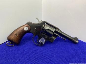 1954 Colt Official Police .38 Spl Blue 4" *CLASSIC DOUBLE-ACTION REVOLVER*
