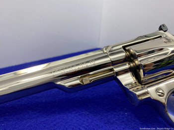 1980 Colt Trooper Mark III .22LR 8" *GORGEOUS NICKEL FINISHED MODEL*