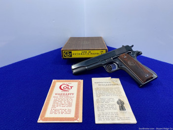 1949 Colt Super 38 5" *SIMPLY EXTRAORDINARY EARLY GENERATION 38 SUPER*