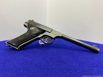1957 Colt Huntsman .22 LR Blue 6 1/8" *EYE CATCHING COLLECTOR'S ITEM* 
