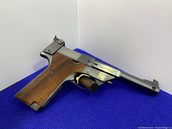 High Standard Supermatic Trophy .22 LR Blue *AWESOME SEMI-AUTOMATIC PISTOL*
