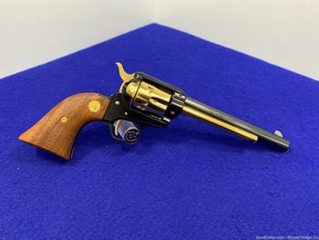 Colt Frontier Scout '69 .22LR 4.5" Gold/Black *GOLDEN SPIKE COMMEMORATIVE*