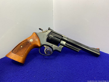 1989 Smith Wesson Model 25 .45 Colt Blue 6"*CLASSIC DOUBLE-ACTION REVOLVER*
