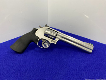 Smith Wesson 617-6 .22LR Stainless 6" *EXCELLENT "K" FRAME MODEL EXAMPLE*