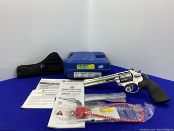 Smith Wesson 617-6 .22LR Stainless 6" *EXCELLENT "K" FRAME MODEL EXAMPLE*