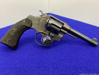 1912 Colt Police Positive .32 Police Cal. Blue 4" *GREAT FIRST ISSUE MODEL*