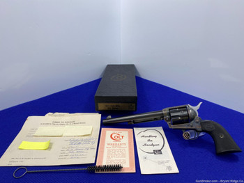 1957 Colt Single Action Army .38 Spl 7 1/2" *GORGEOUS CASE HARDENED FRAME*
