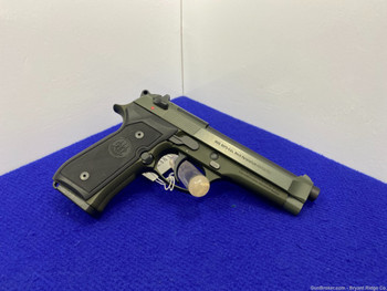 2003 Beretta 92FS 9mm 4.9"*RARE LIMITED PRODUCTION OD GREEN MODEL* 2000 mfg