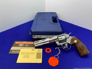 1999 Colt Python Elite .357 Mag Stainless 6" *COLT CUSTOM SHOP MODEL*