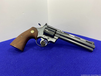 1957 Colt Python .357 Mag Blue 6" *EXTRAORDINARY 1st GENERATION SNAKE*