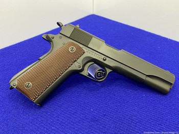 2001 Colt M1911A1 .45 ACP Parkerized 5" *CUSTOM SHOP WWII REPLICA MODEL O*
