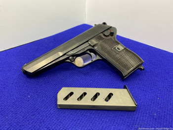 1954 CZ Model 52 7.62x25mm Blue 4.9" *AWESOME SEMI-AUTOMATIC PISTOL*
