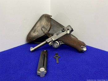 1937 Mauser P.08 Luger 9mm Blue 4" *DESIRABLE WWII GERMAN PRODUCED PISTOL*
