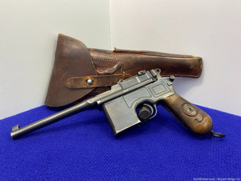 WWI Mauser C96 "Red 9" 9mm Blue 5 1/2" *RARE PRUSSIAN CONTRACT*
