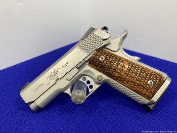 Kimber Stainless Ultra Raptor II .45 ACP 3" *FEATHERED LOGO ZEBRA WOOD*
