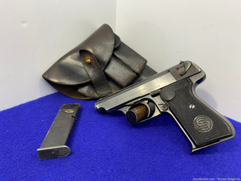 JP Sauer & Sohns, Suhl 38H 7.65 3.4" *SCARCE 1ST MODEL GERMAN POLICE GUN*