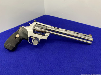 1996 Colt Anaconda .44 *DESIRABLE 8" BARREL* Breathtaking Bright Stainless