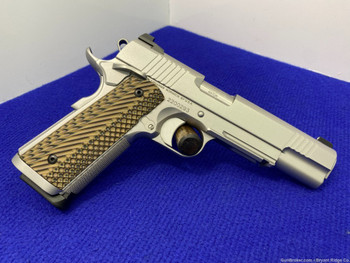Dan Wesson Specialist 9mm Stainless 5" *GORGEOUS G10 VZ OPERATOR II GRIPS*